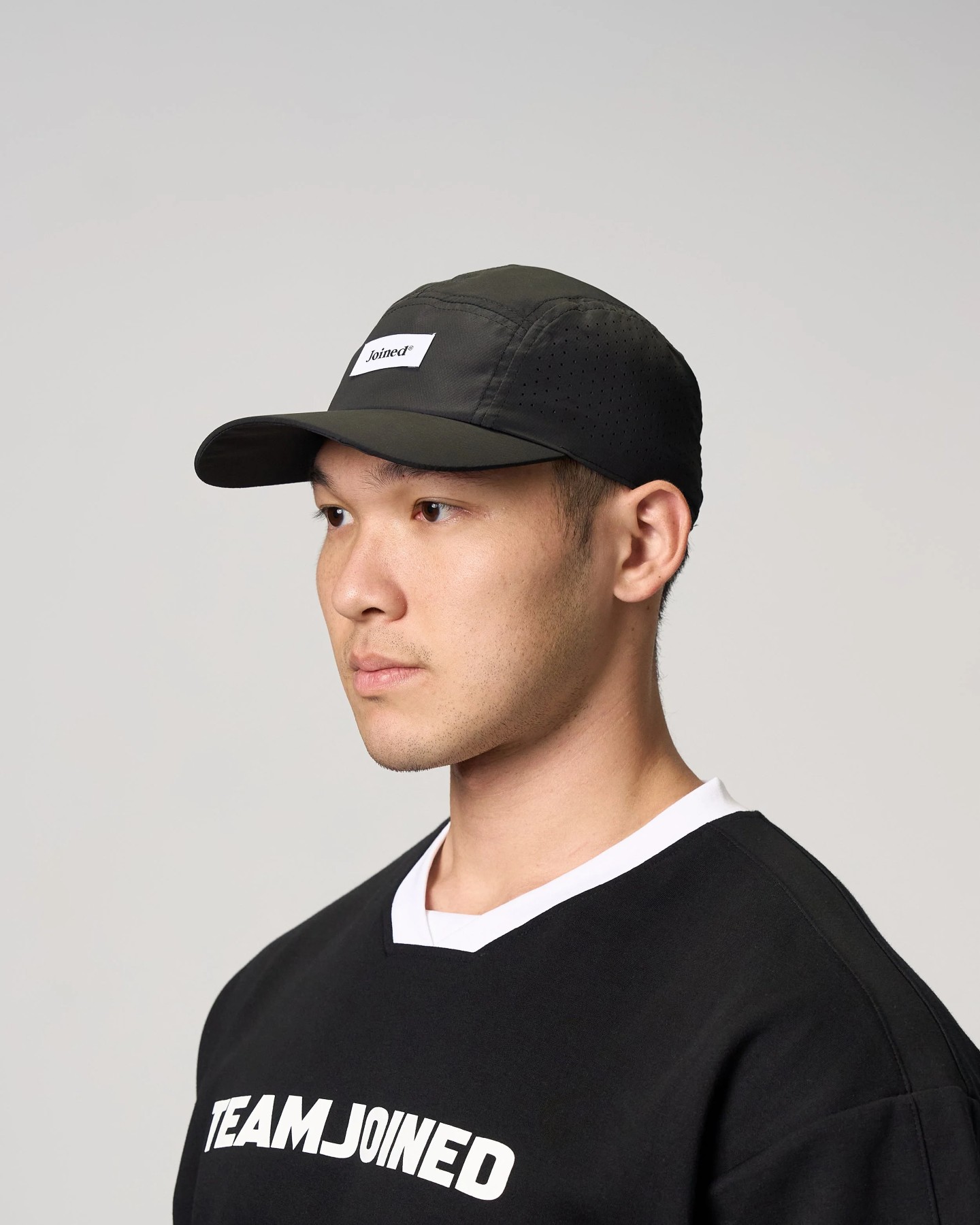 AeroVent 5-Panel Cap (Black)