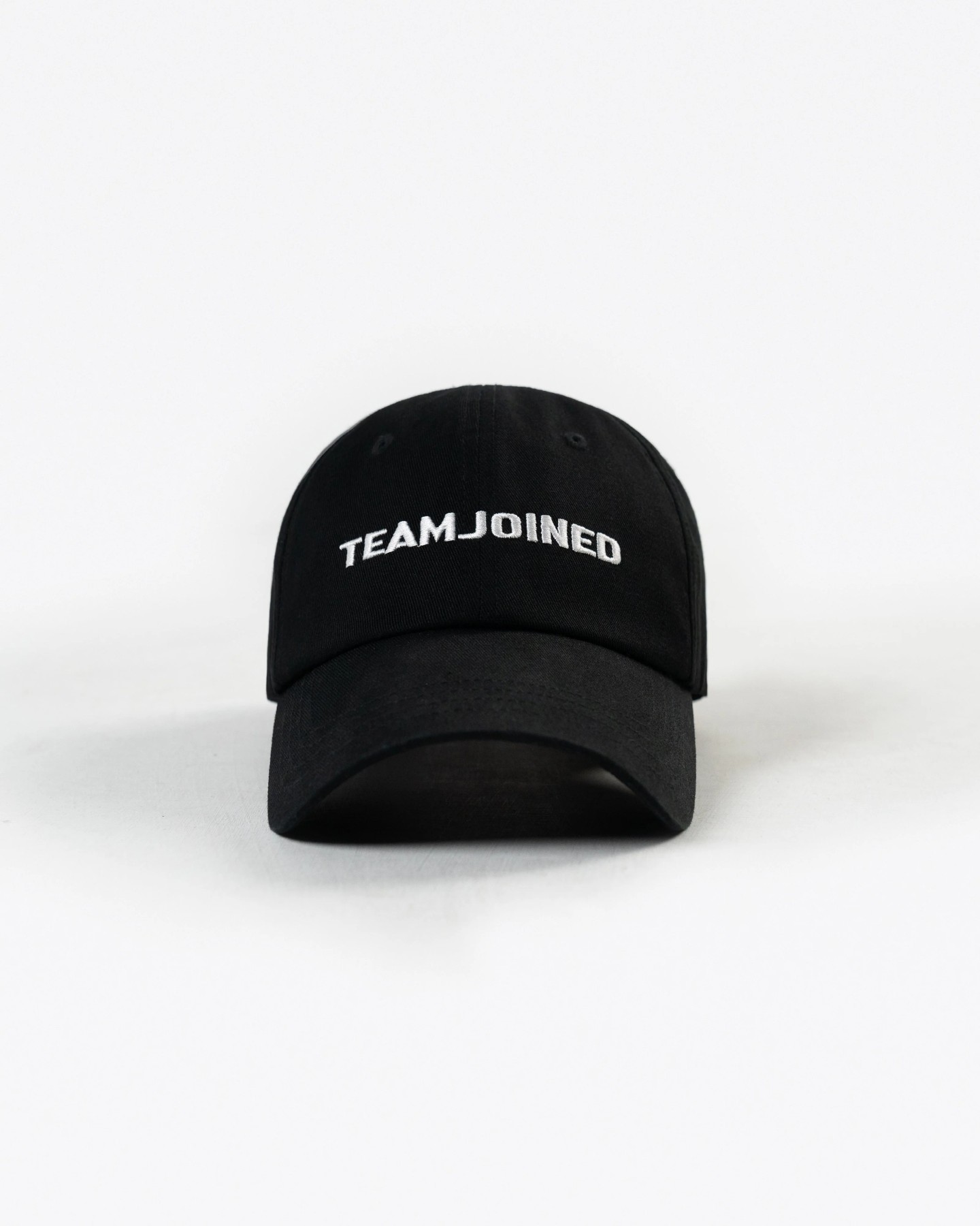 Classic Embroidered Dad Hat (Black)