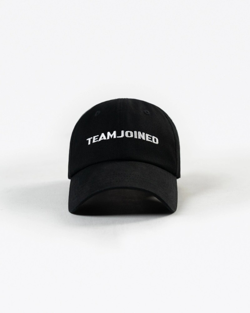 Classic Embroidered Dad Hat (Black)