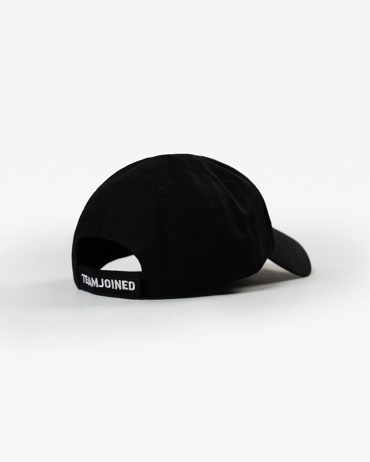 Classic Embroidered Dad Hat (Black)