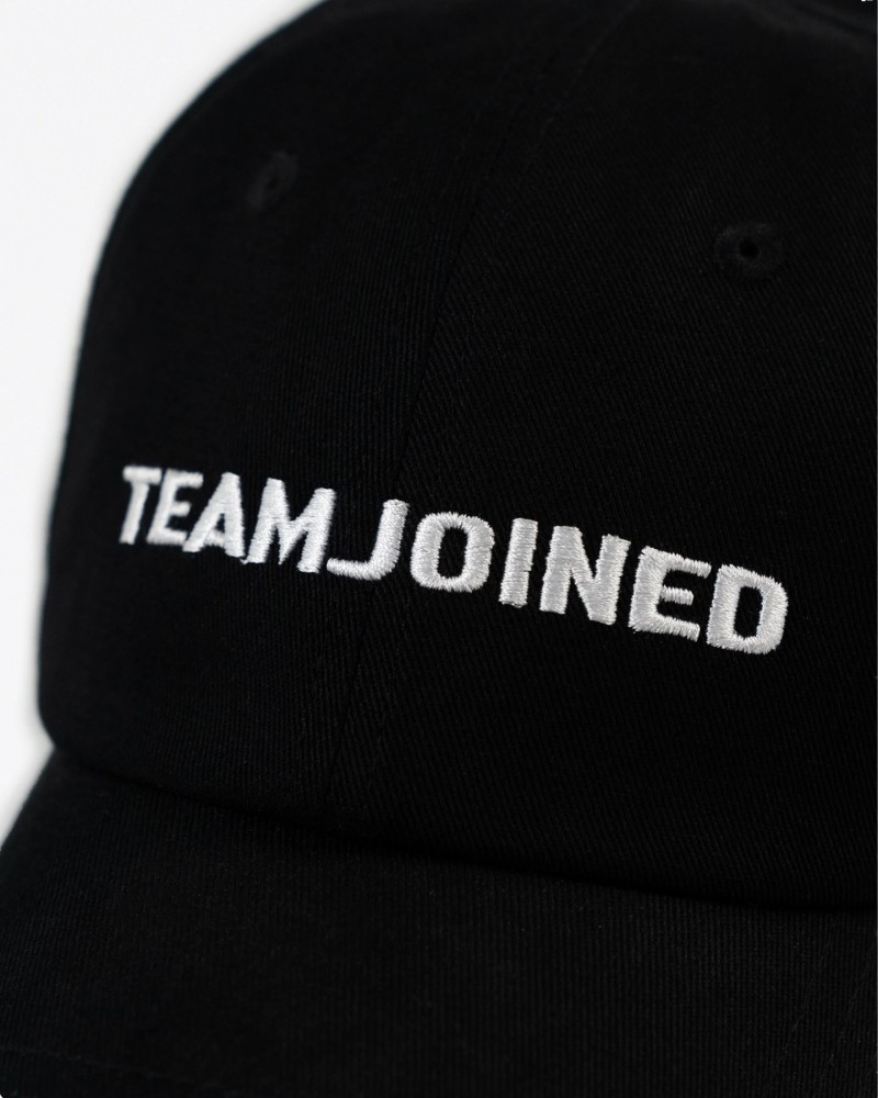 Classic Embroidered Dad Hat (Black)