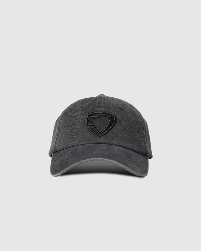 TEAMJOINED x H Dad Hat (Washed Black)