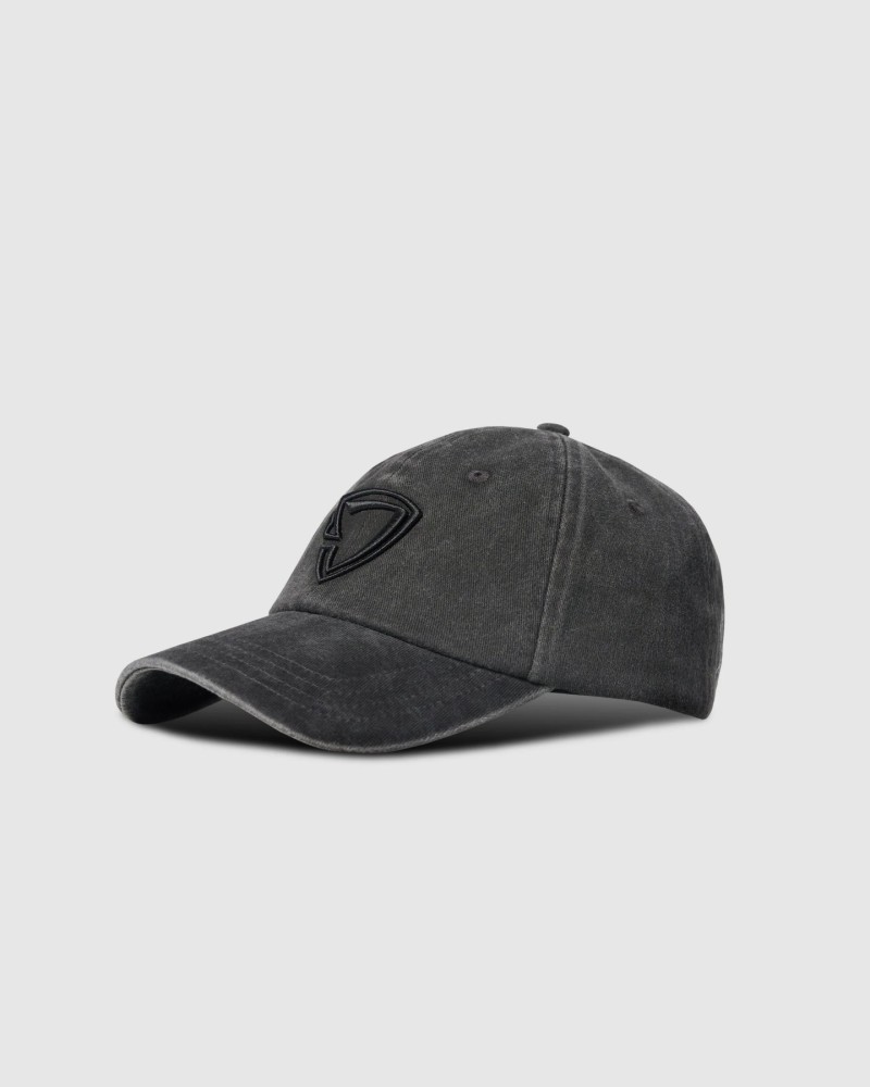 TEAMJOINED x H Dad Hat (Washed Black)