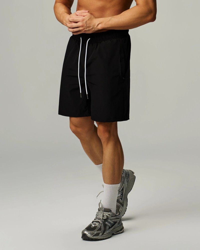 4-Way Gym Shorts (Black)