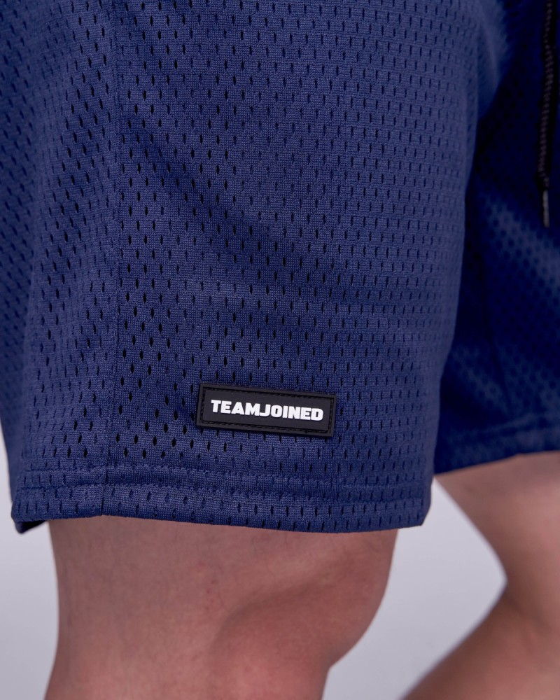 Double Mesh Gym Shorts (Navy)