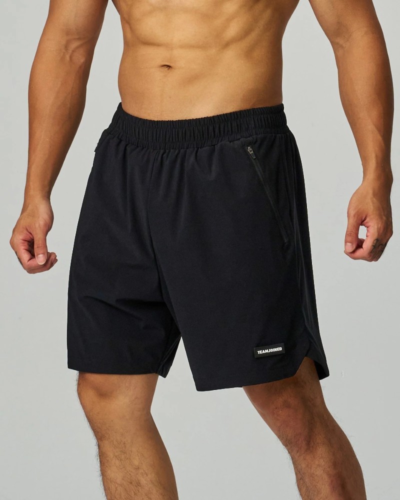 Ult 4-way Side Slit Shorts (Black)