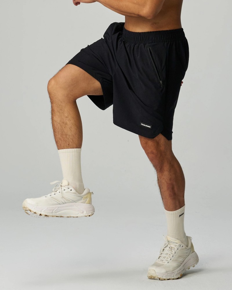 Ult 4-way Side Slit Shorts (Black)