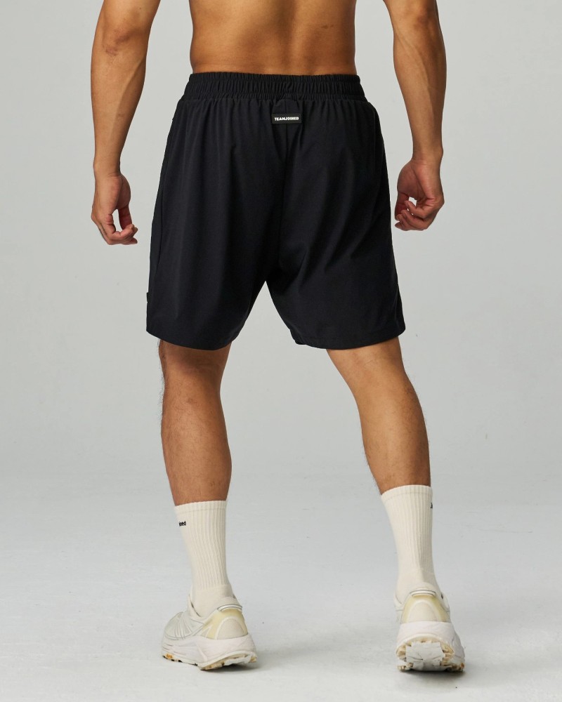 Ult 4-way Side Slit Shorts (Black)