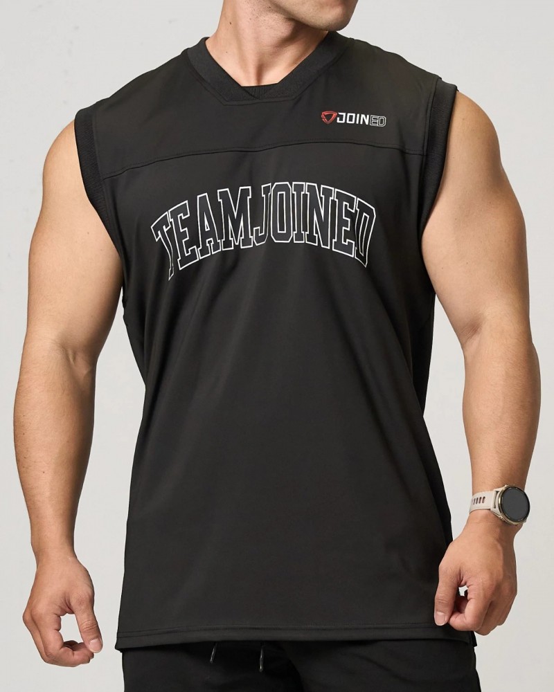 Adapt Arch Logo Sleeveless Jersey (Black)