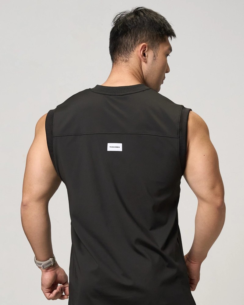 Adapt Arch Logo Sleeveless Jersey (Black)