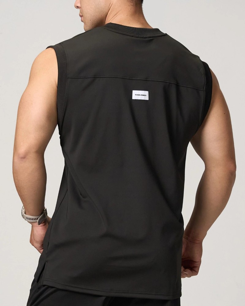 Adapt Arch Logo Sleeveless Jersey (Black)