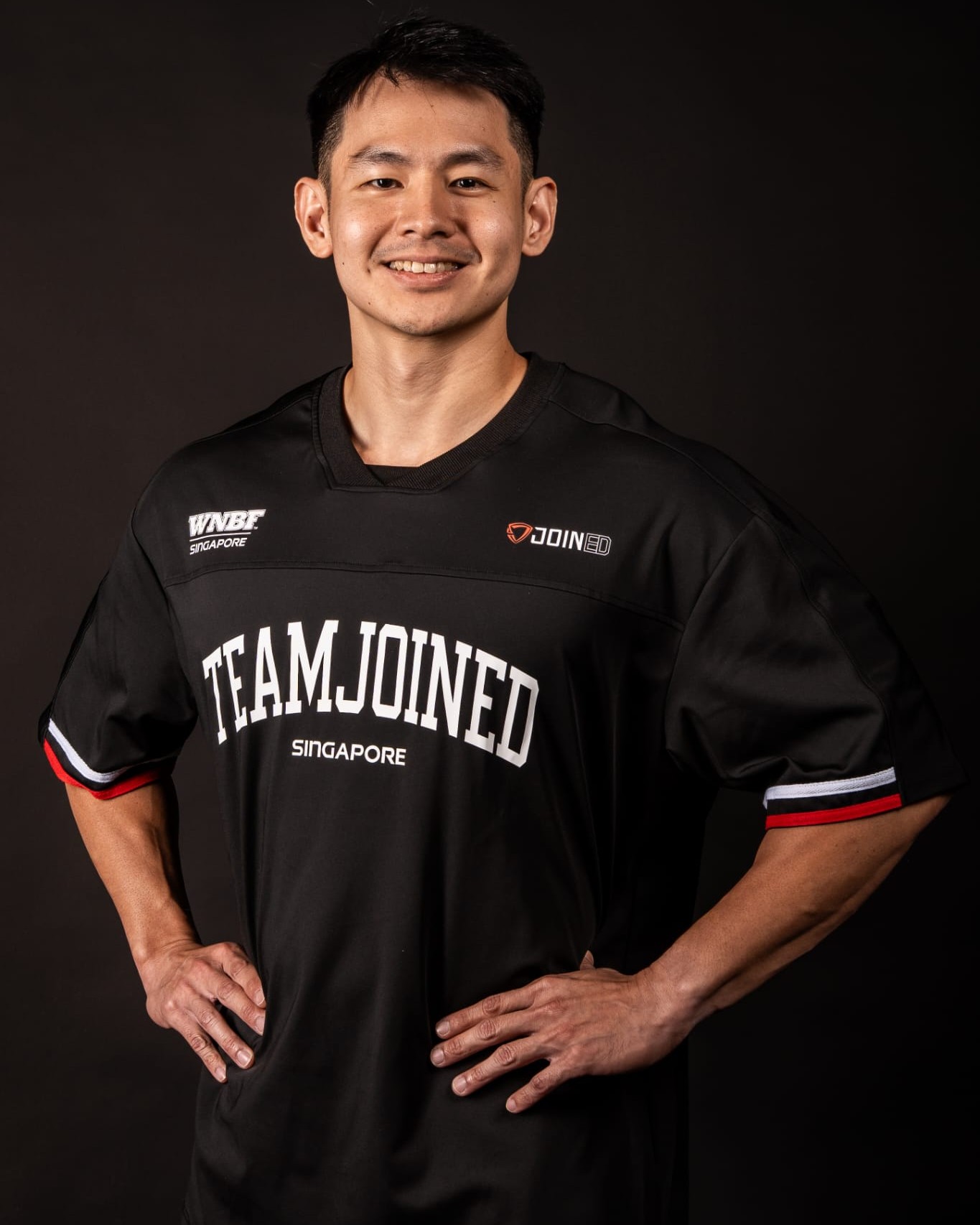 Adapt Jersey TEAMJOINED X WNBF Singapore 2025 (Black)