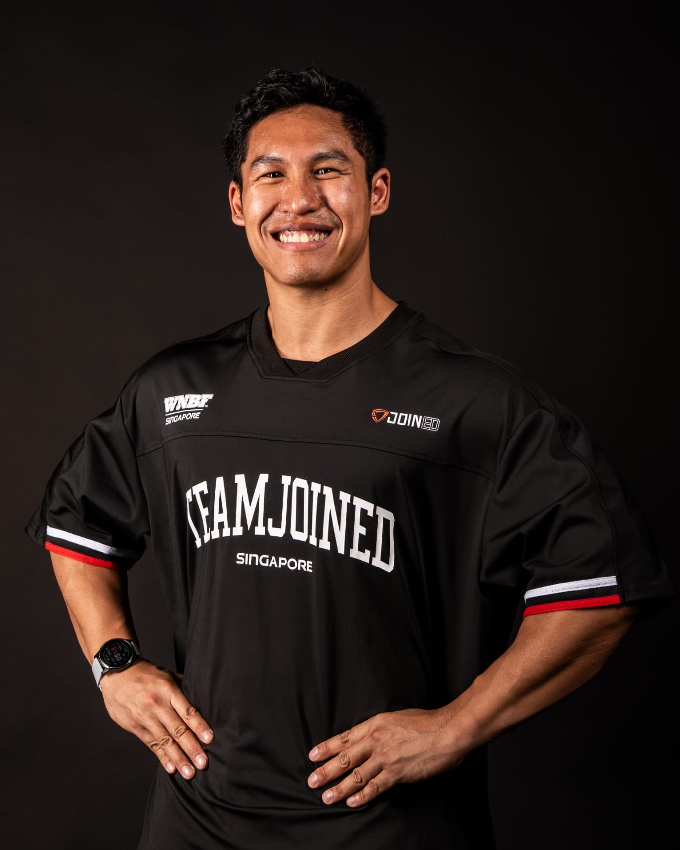 Adapt Jersey TEAMJOINED X WNBF Singapore 2025 (Black)