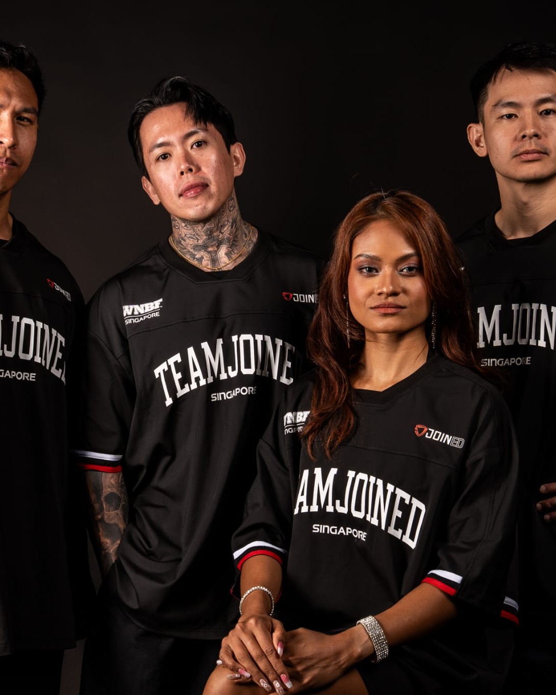 Adapt Jersey TEAMJOINED X WNBF Singapore 2025 (Black)