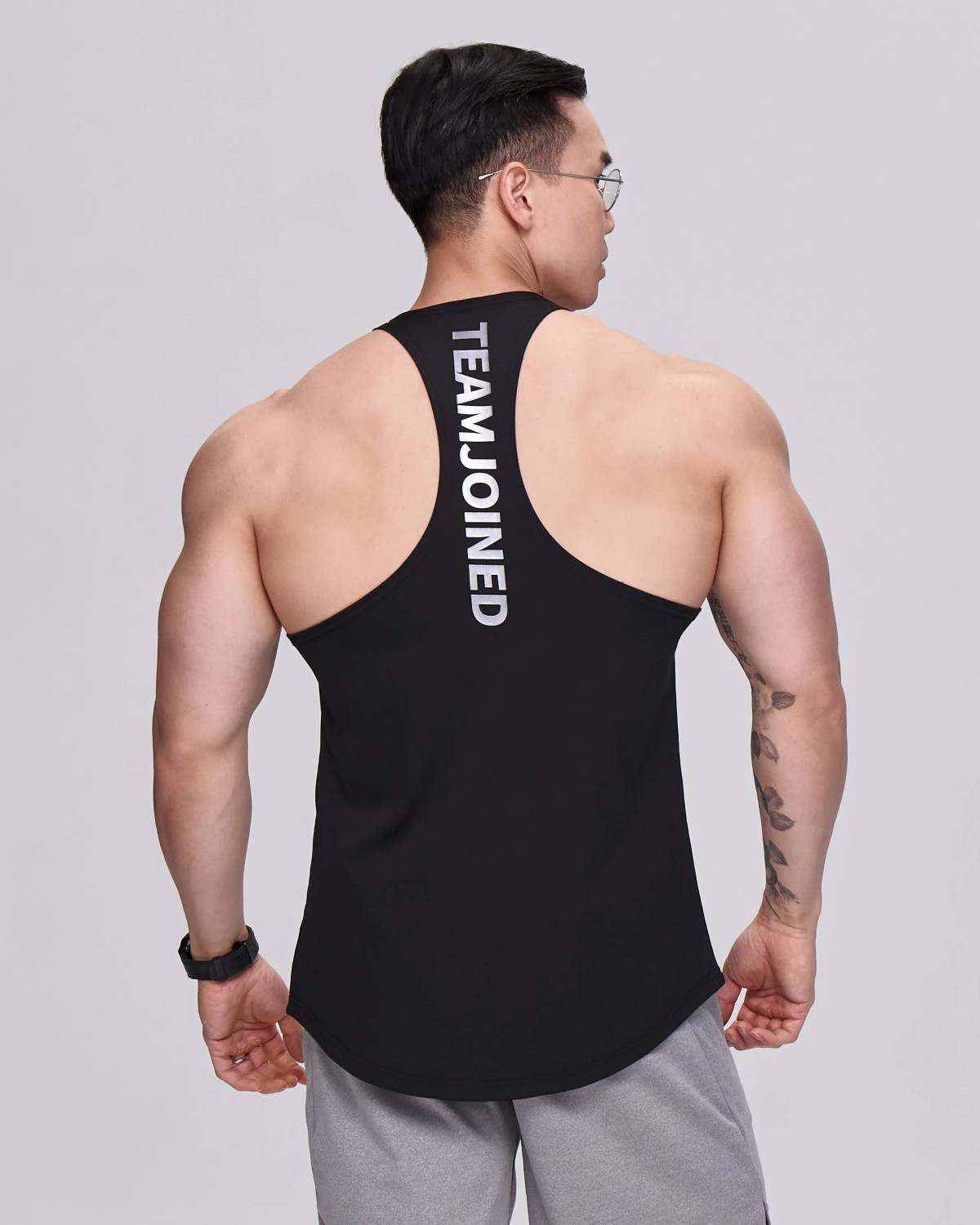 Adapt Spine logo Muscle Stringer (Black)