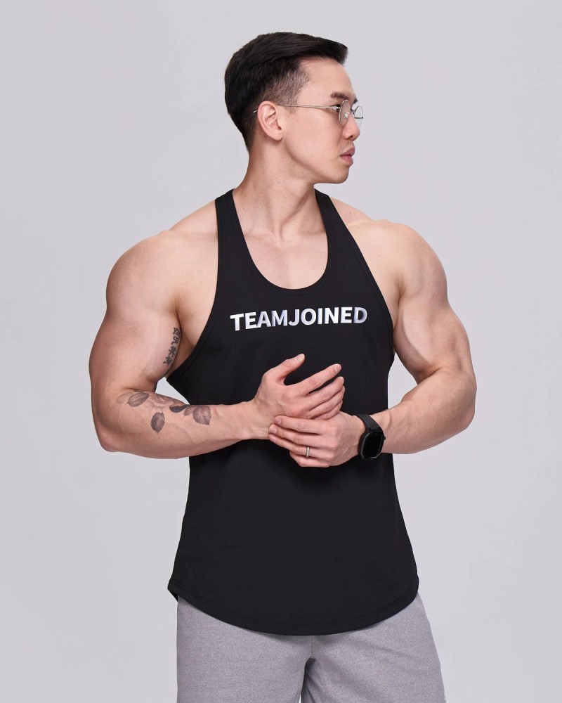 Adapt Spine logo Muscle Stringer (Black)