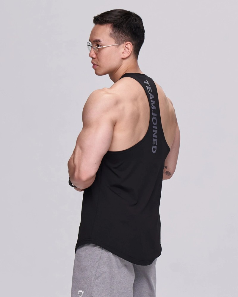 Adapt Spine logo Muscle Stringer (Black)