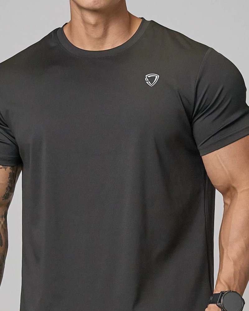 AdaptLite Flat Sleeves Muscle Top (Black)