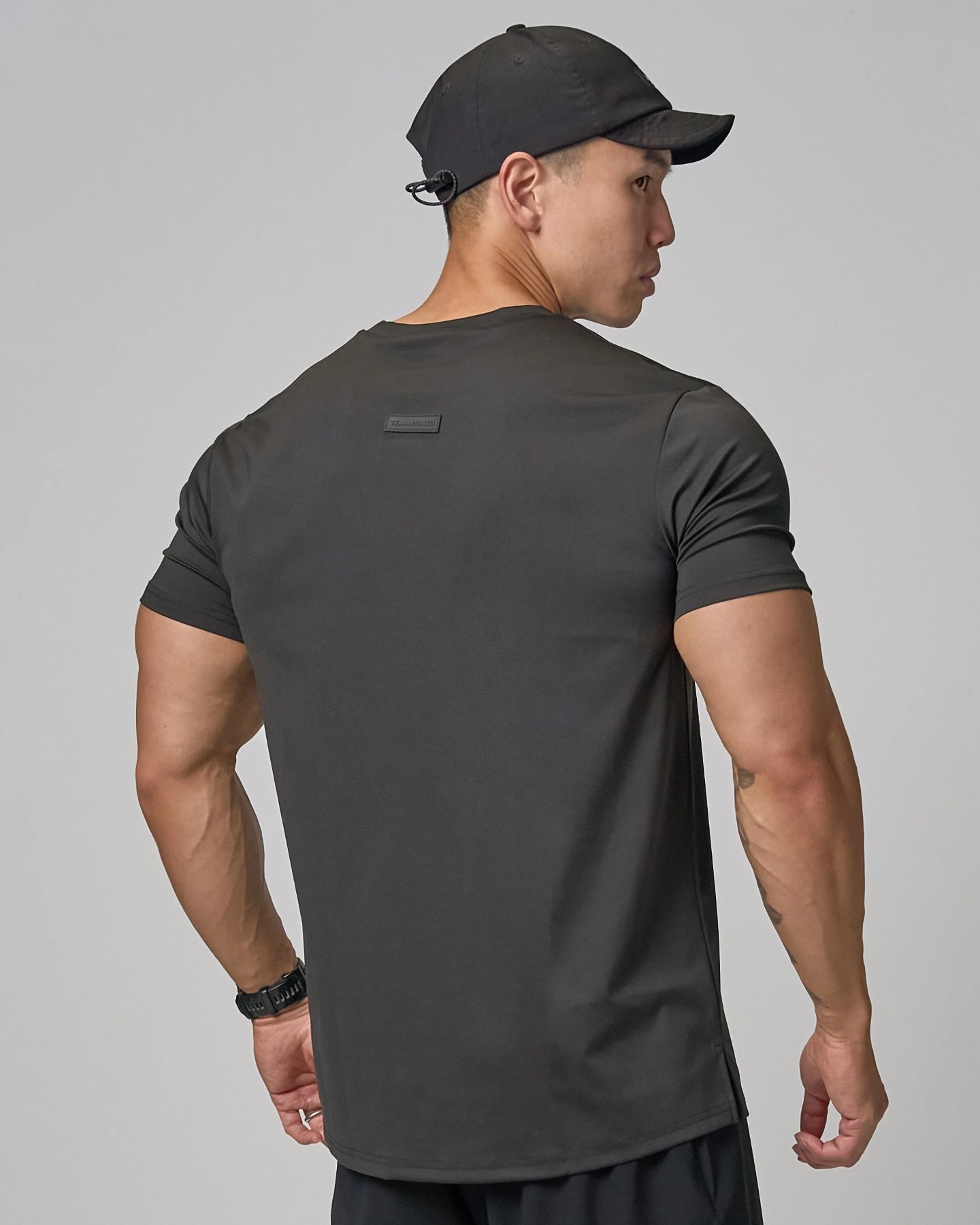 AdaptLite Flat Sleeves Muscle Top (Black)