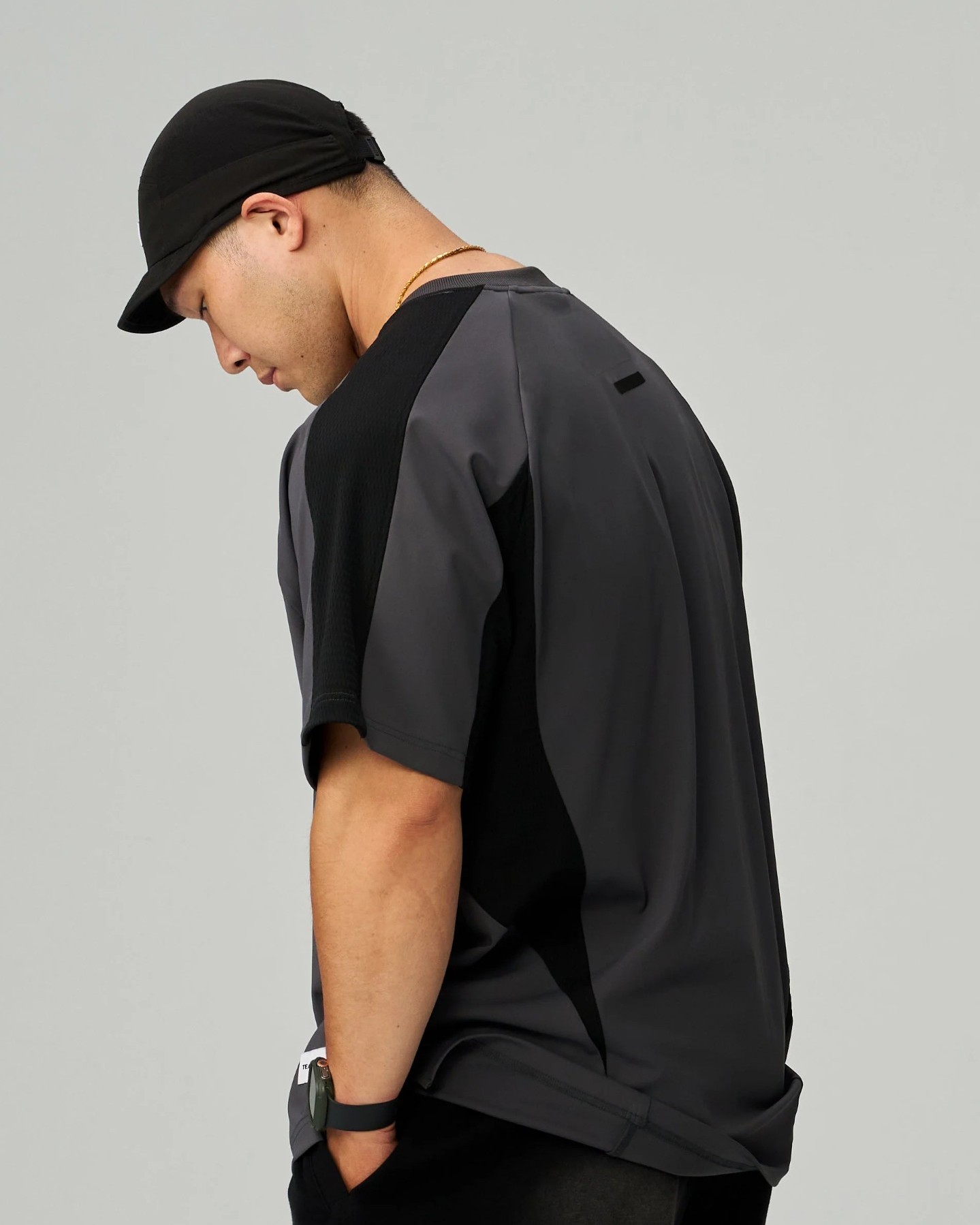 M-life Adapt Mesh Curved Splice Jersey (Black)