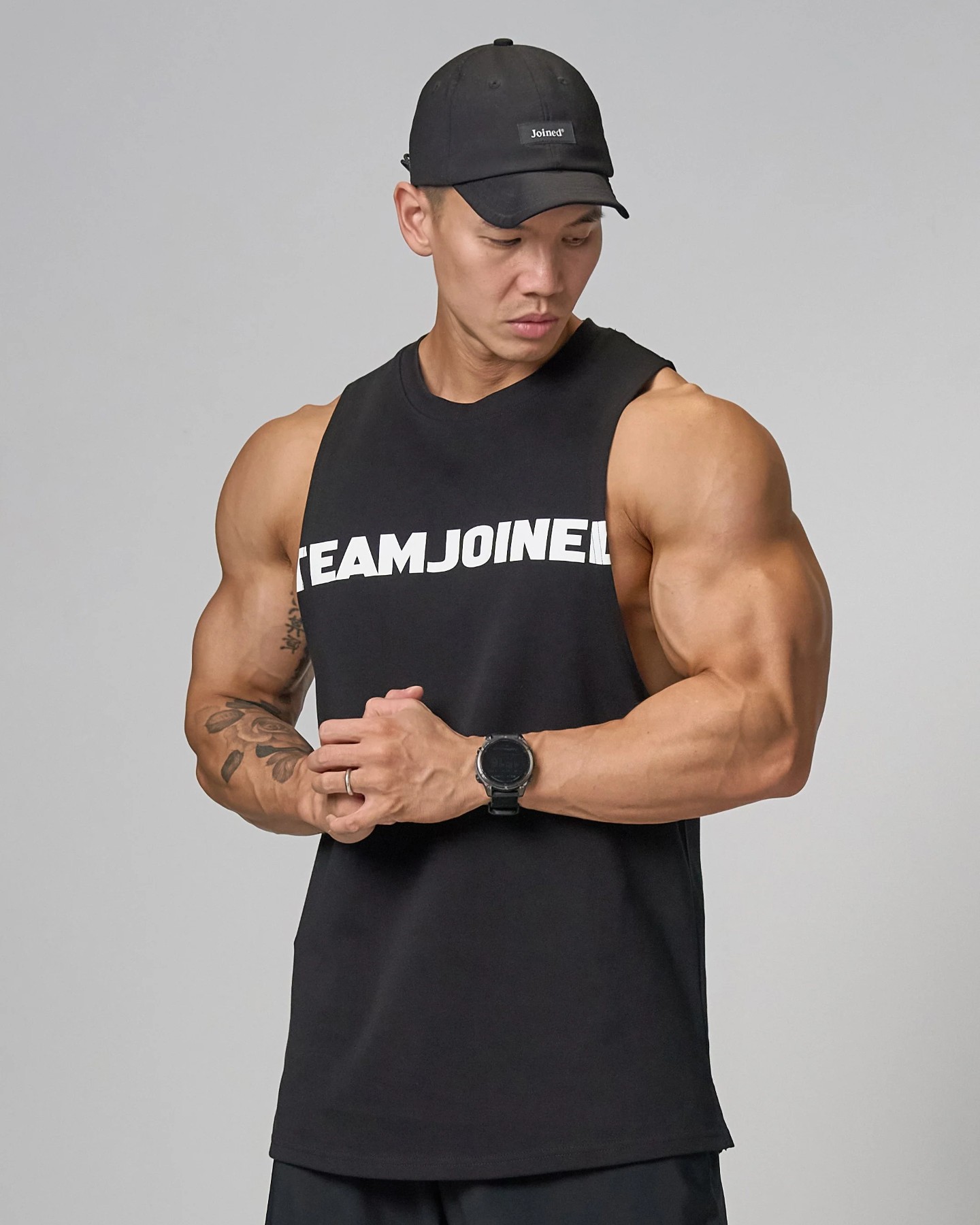 Raw Cut-Off Tank (Black)