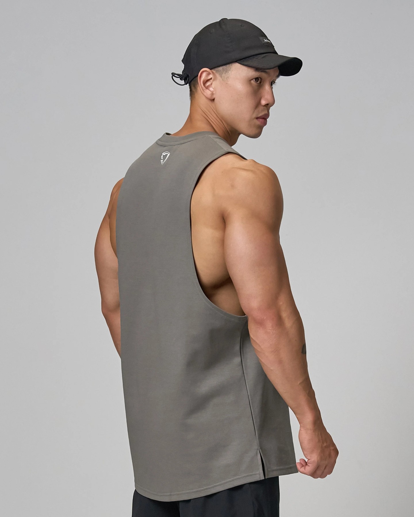 Raw Cut-Off Tank (Grey)