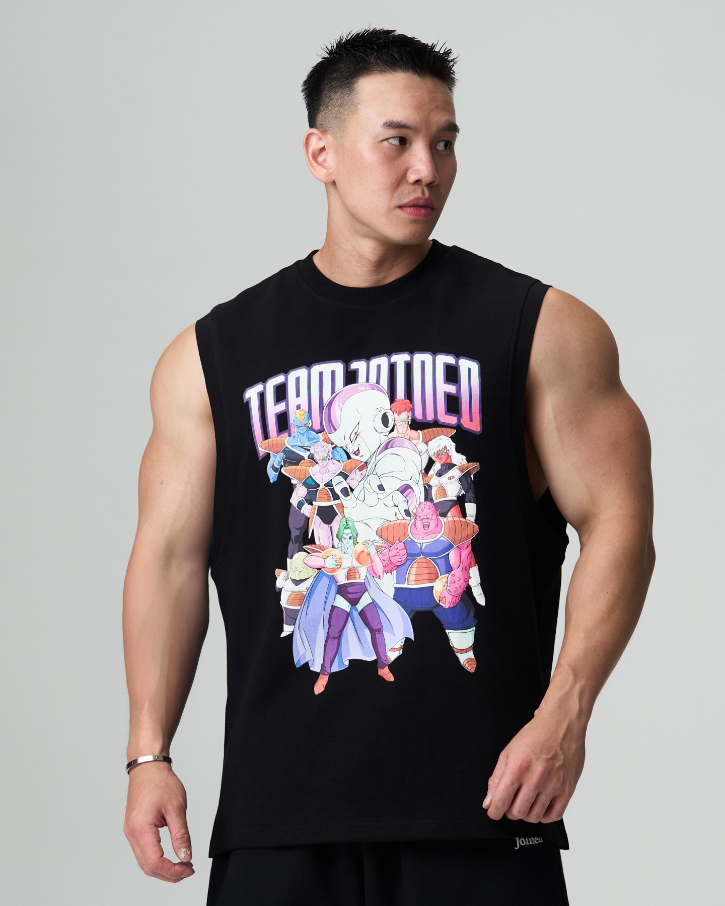 Dragon Ball Z Ginyu Force Sleeveless Oversized (Black)