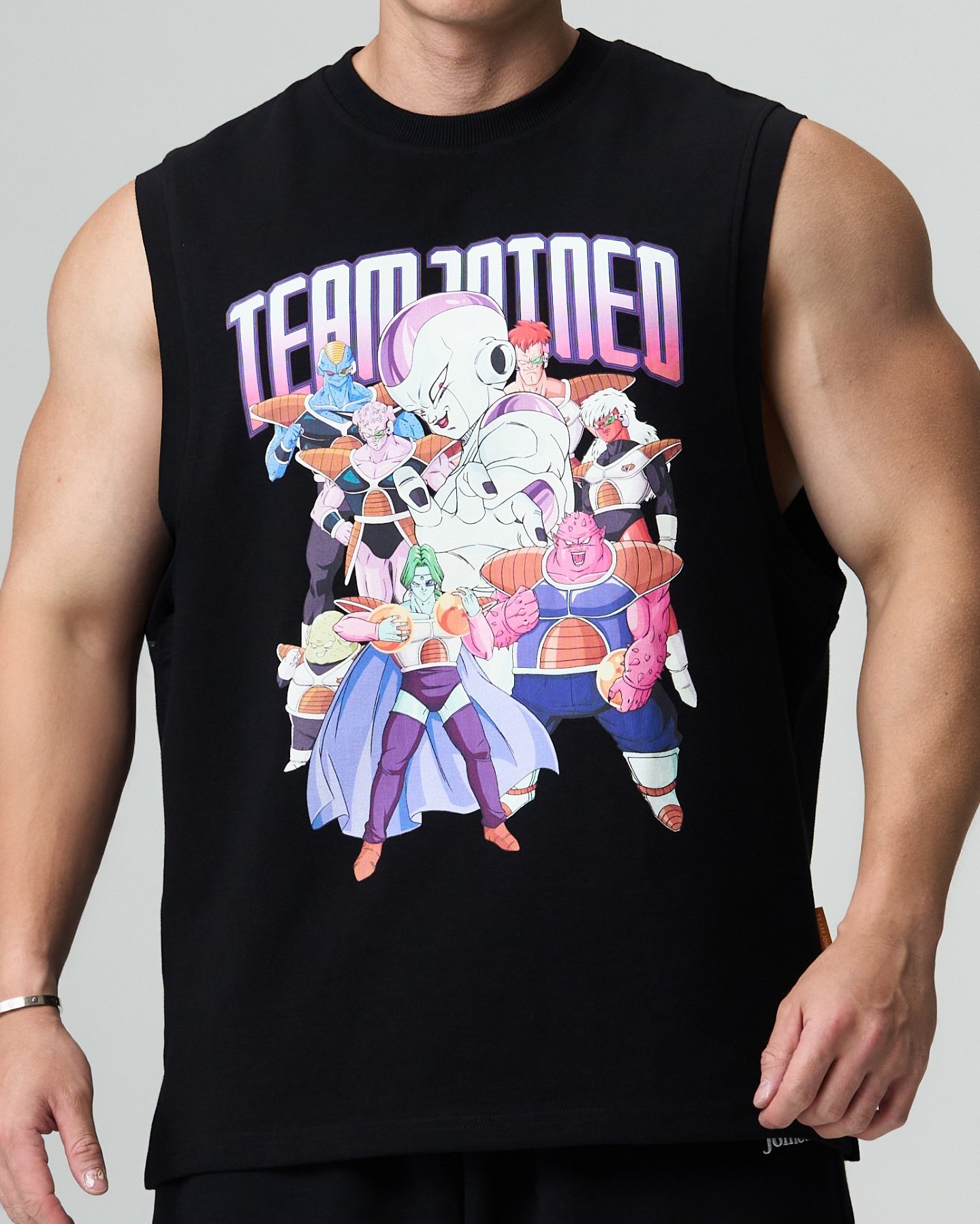 Dragon Ball Z Ginyu Force Sleeveless Oversized (Black)