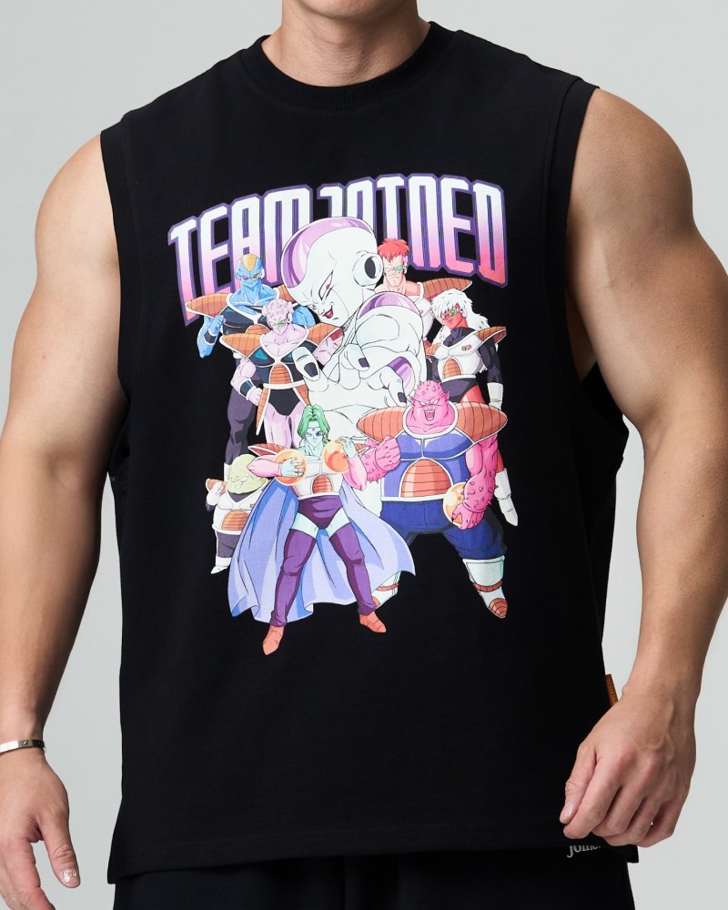 Dragon Ball Z Ginyu Force Sleeveless Oversized (Black)