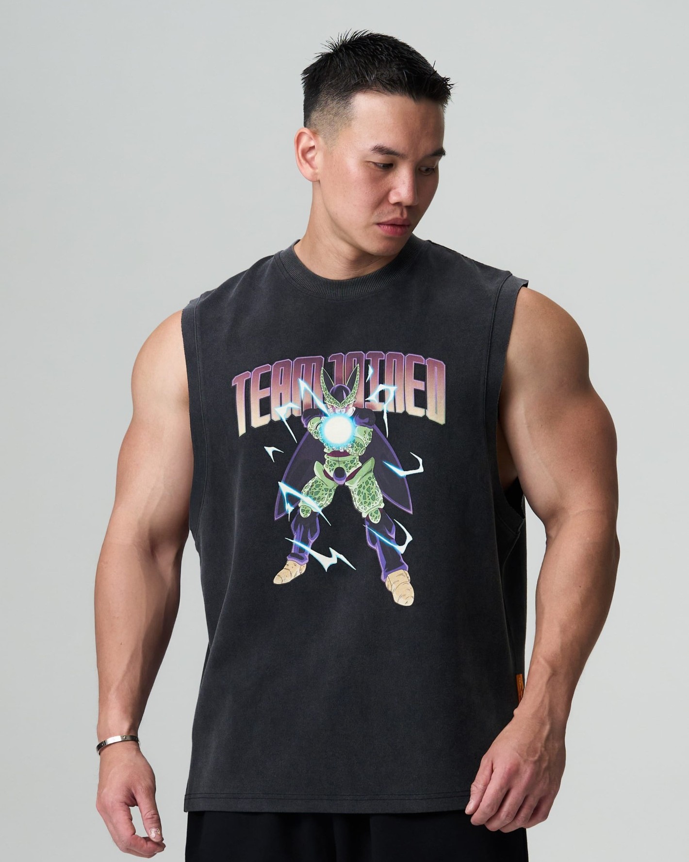 Dragon Ball Z Cell Sleeveless Oversized (Black)