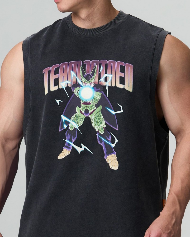 Dragon Ball Z Cell Sleeveless Oversized (Black)