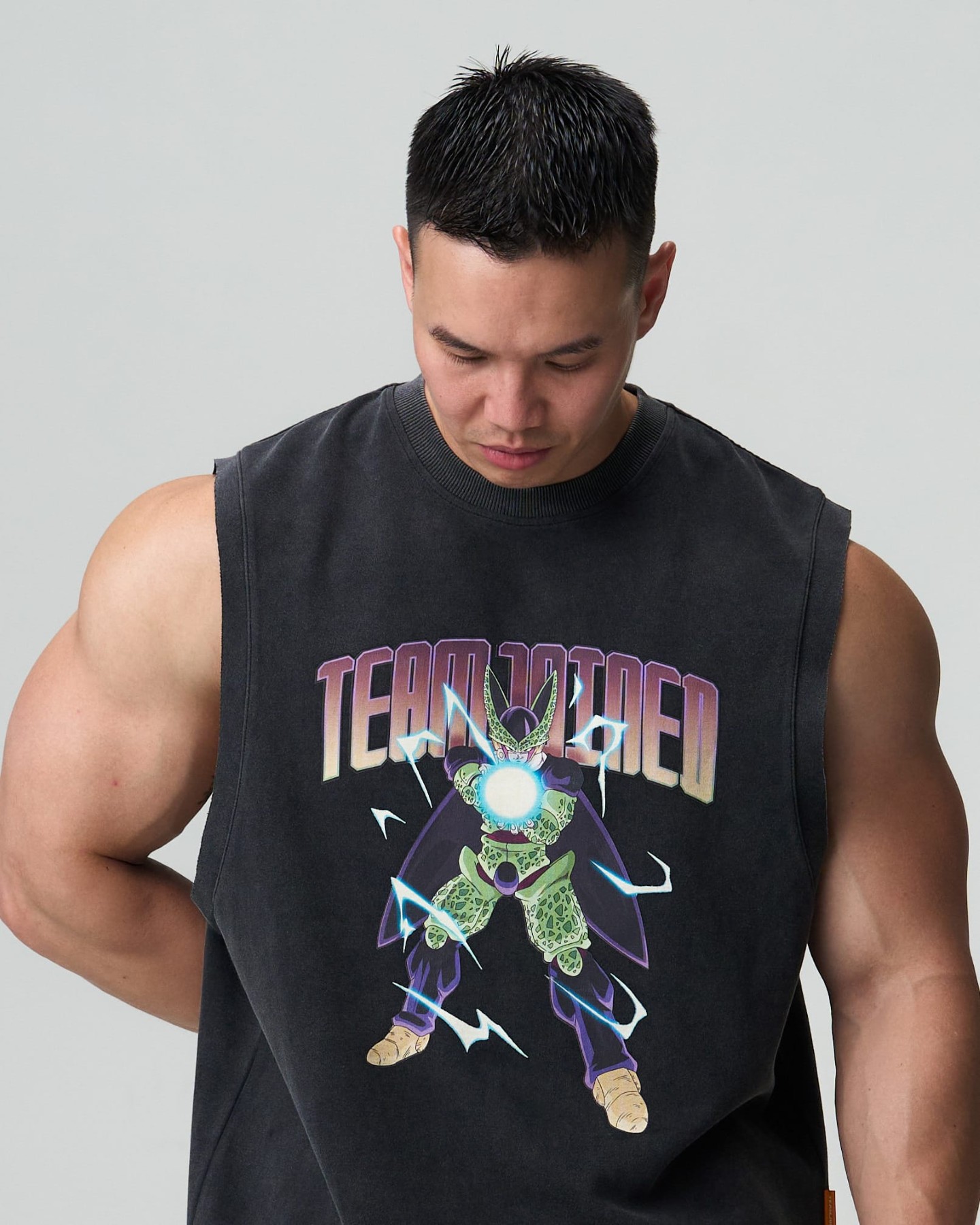 Dragon Ball Z Cell Sleeveless Oversized (Black)