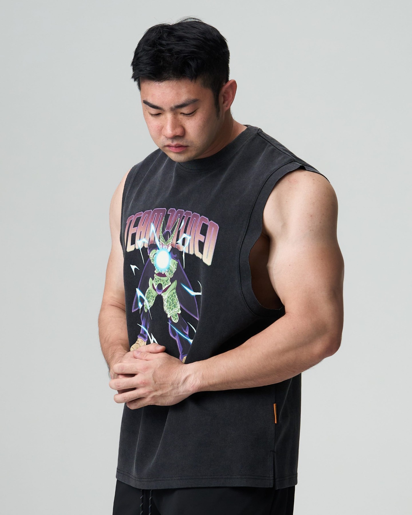 Dragon Ball Z Cell Sleeveless Oversized (Black)