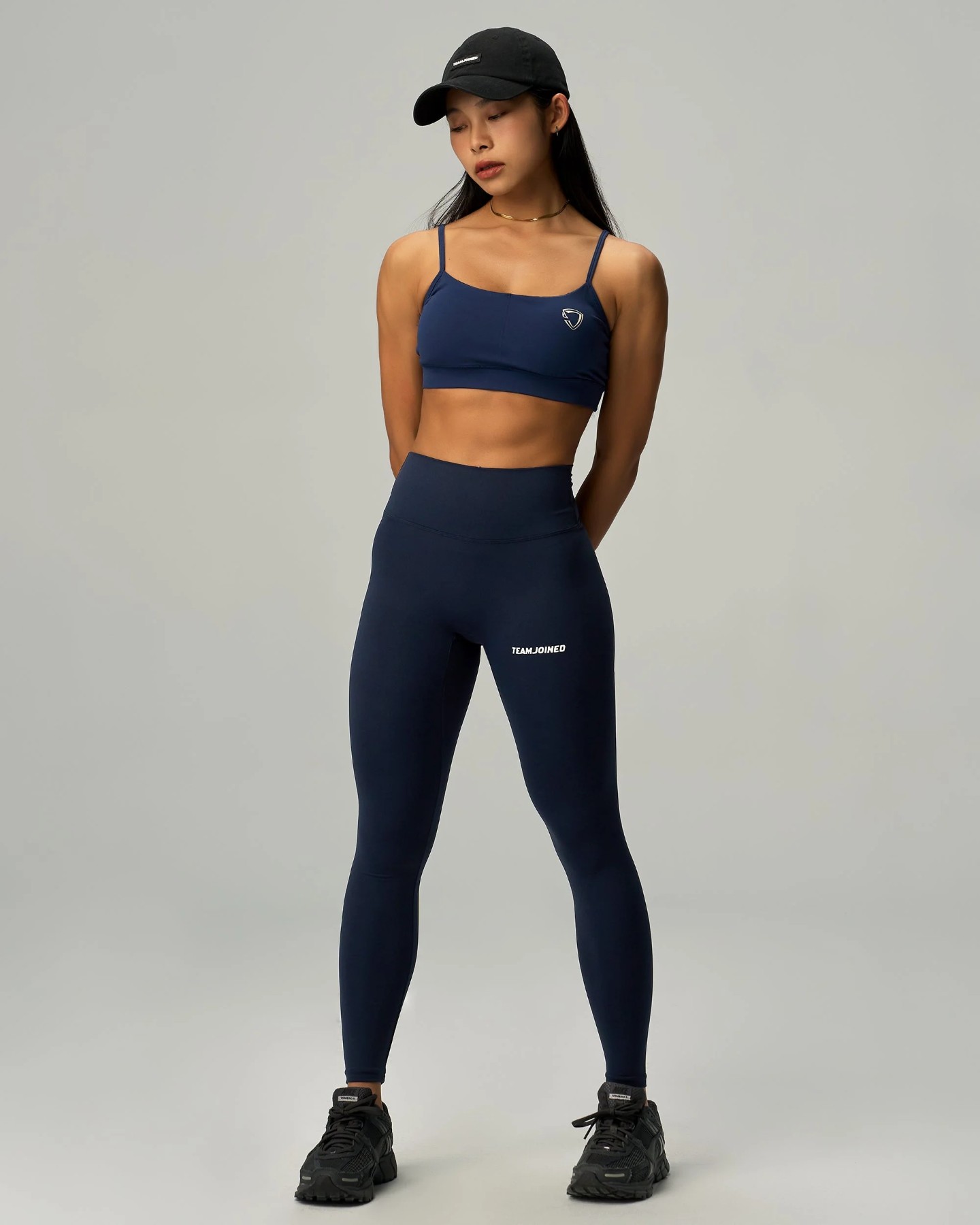 High-Waisted Butt-Lifting Leggings (Navy)