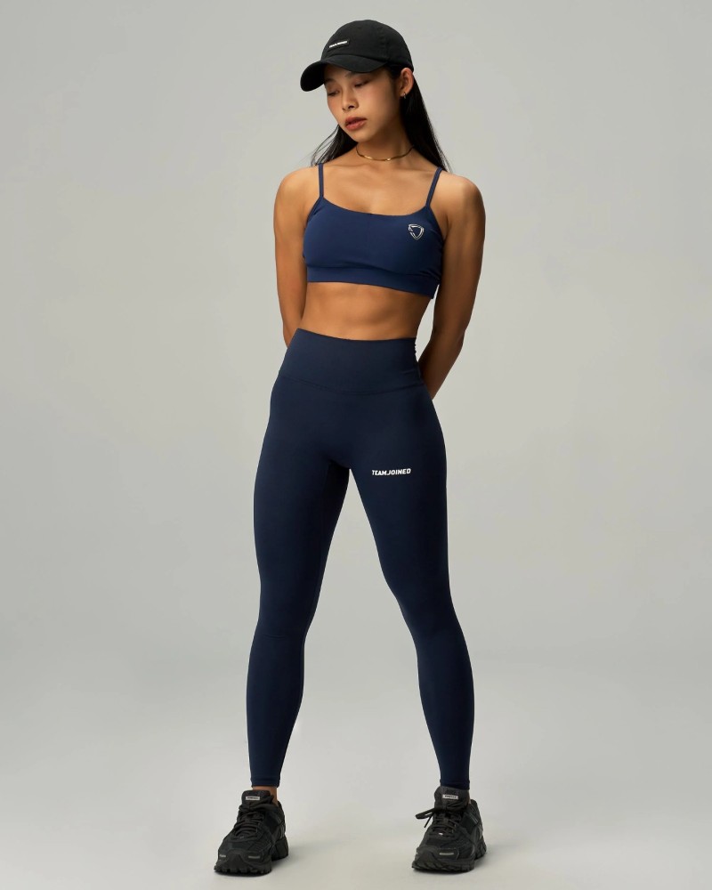 High-Waisted Butt-Lifting Leggings (Navy)