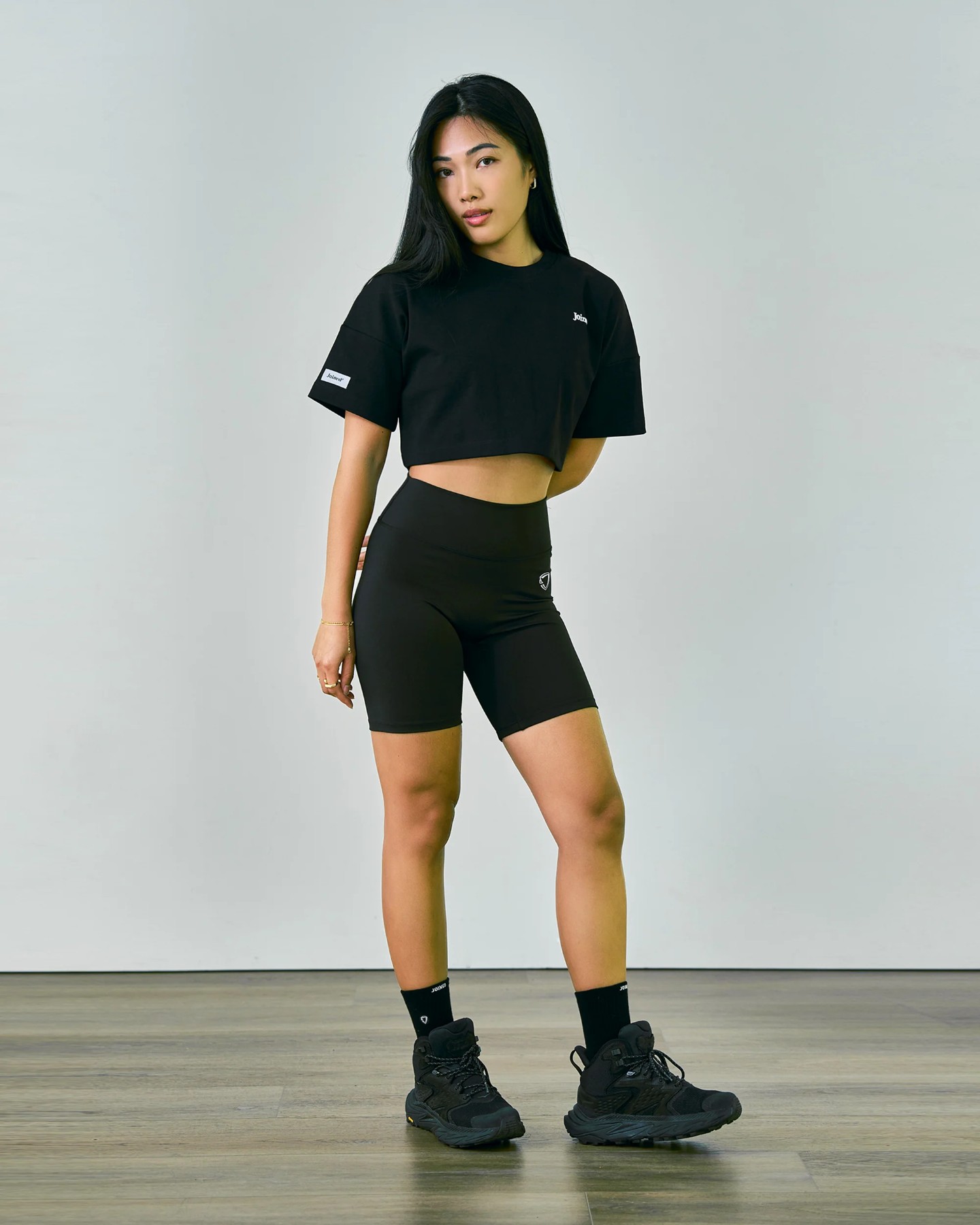 M-Life Oversized Crop Top (Black)