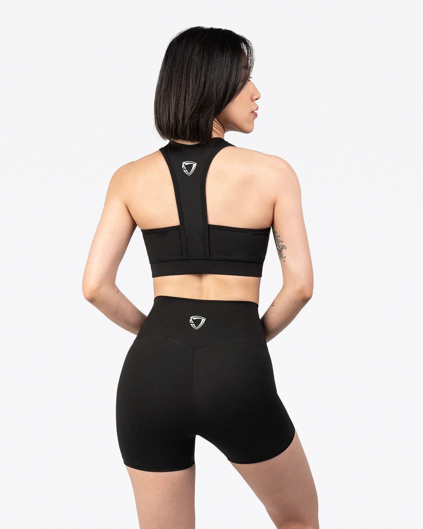 Obsessed Cut-Out Classic Sports Bra (Black)