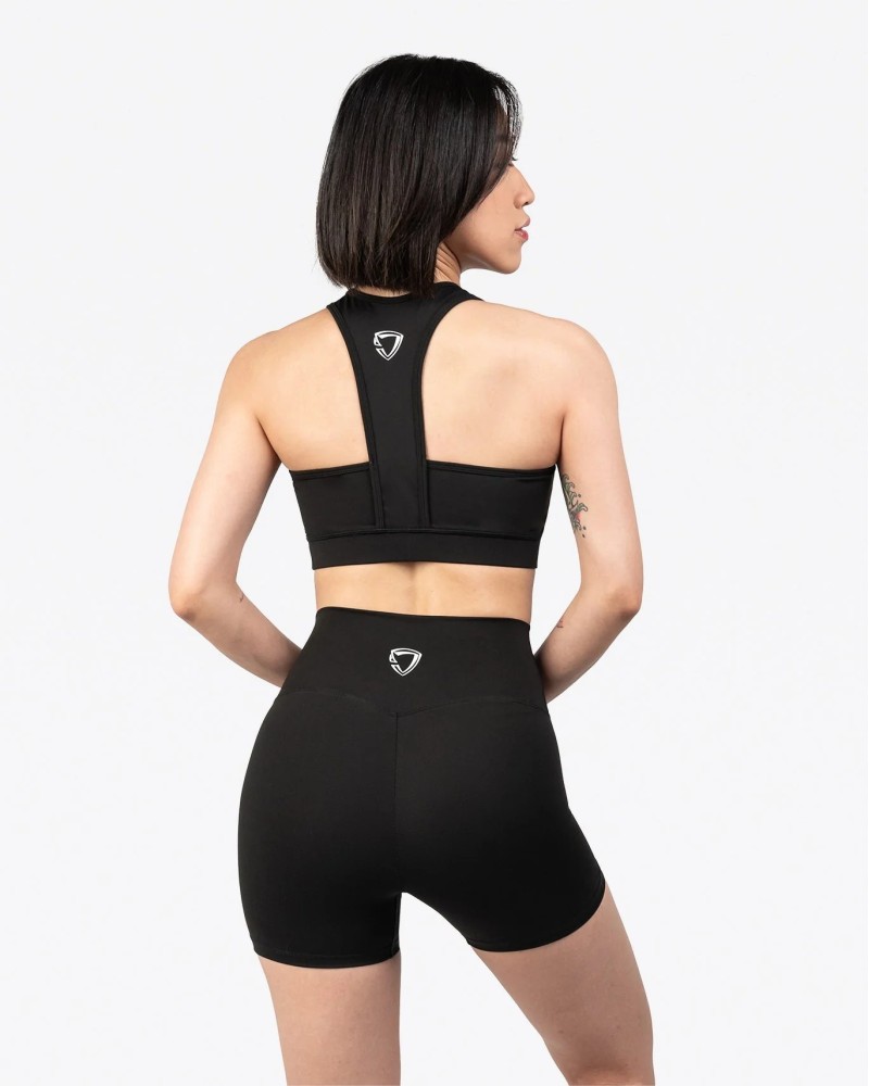 Obsessed Cut-Out Classic Sports Bra (Black)