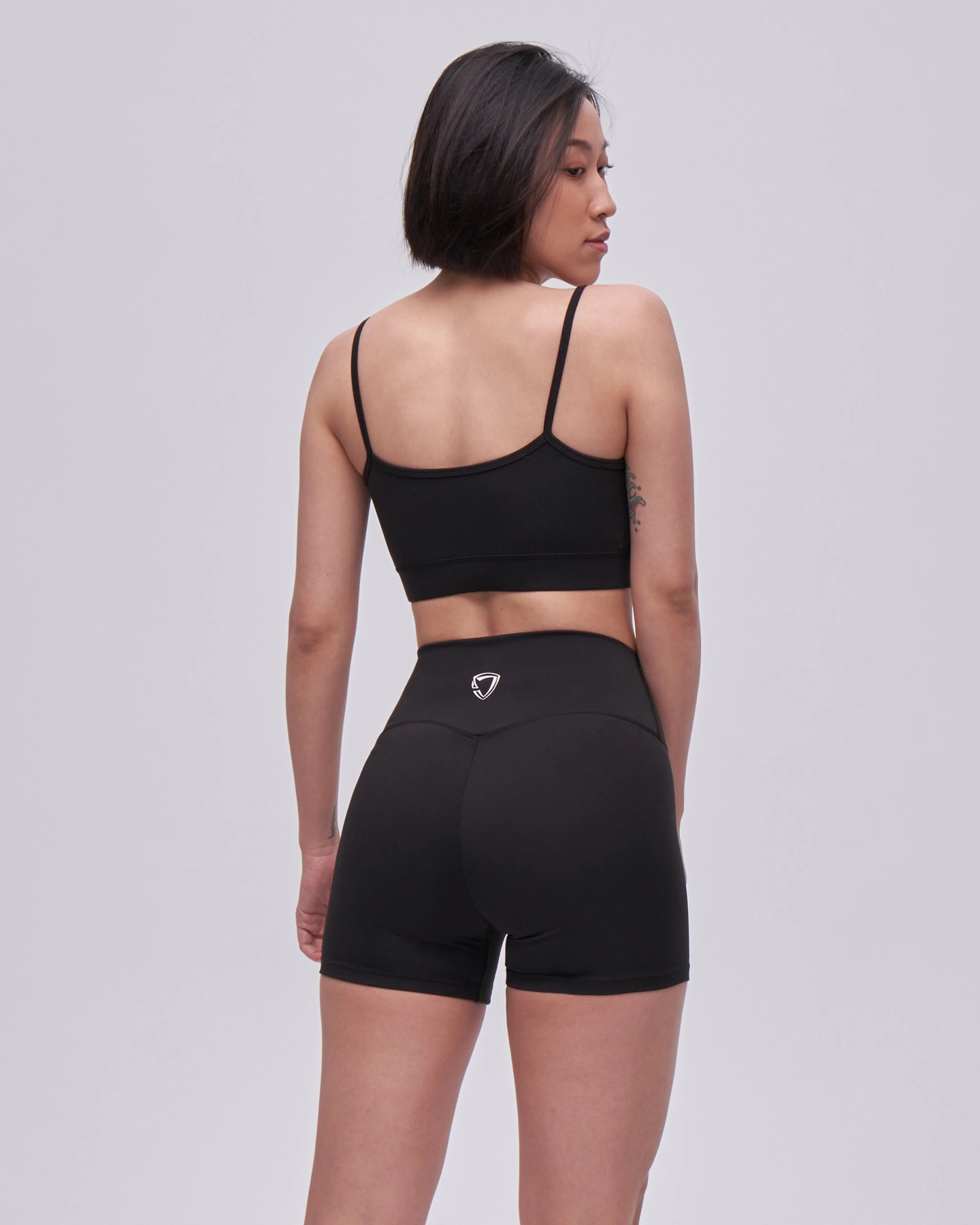 Straps Sports Bra (Black)