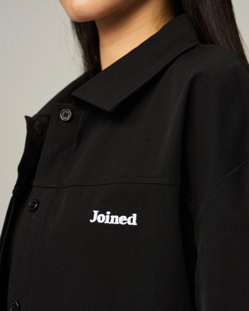 Tech Crop Short Sleeve Shirt (Black)