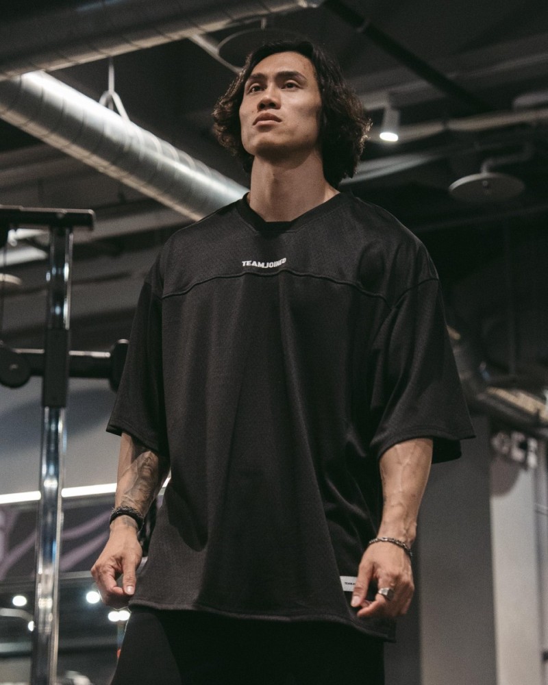 Signature Mesh Jersey (Black)